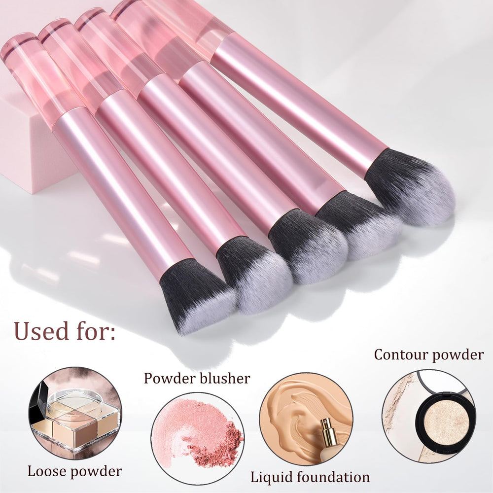 111 makeup brushes mini sponge helps reach nose corners and eyelids precisely