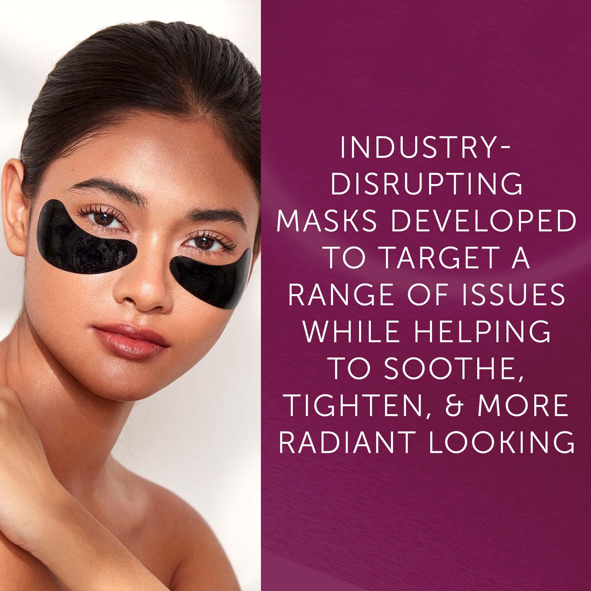 111SKIN Black Diamond Eye Mask hydrogel texture feels cooling and hydrating
