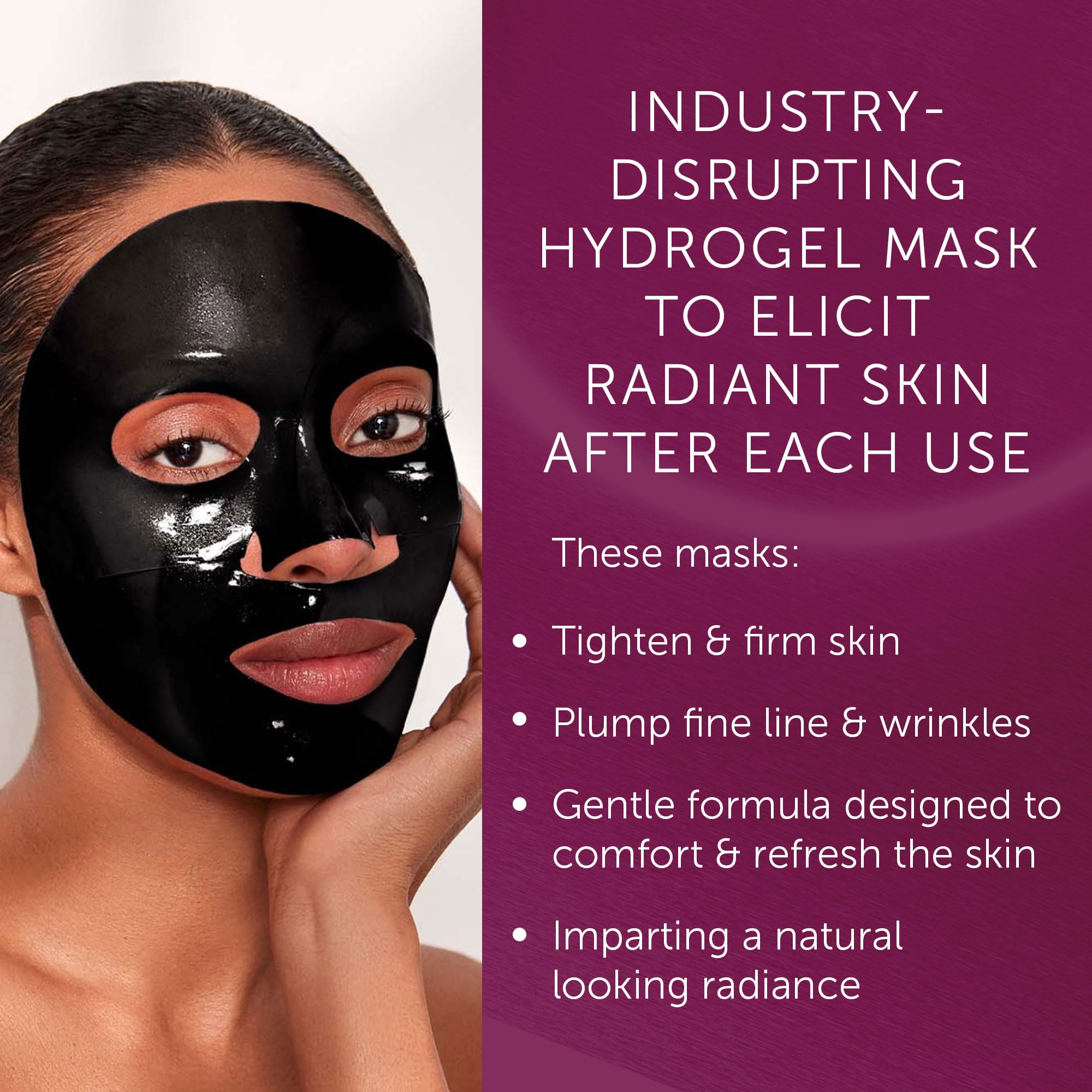111SKIN Celestial Black Diamond lower-section closeup for plumpness and refreshed texture