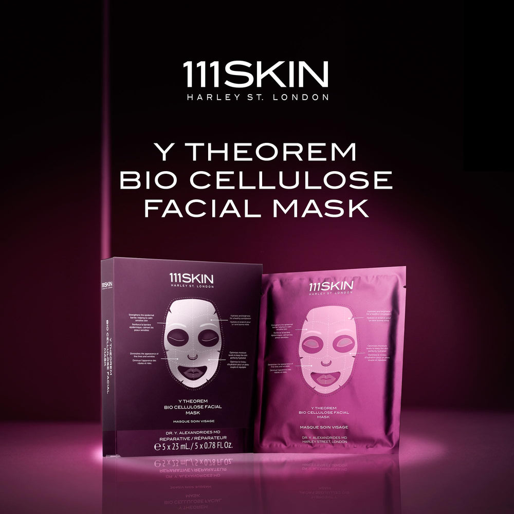 111SKIN self-care routine image reinforces daily premium mask benefits