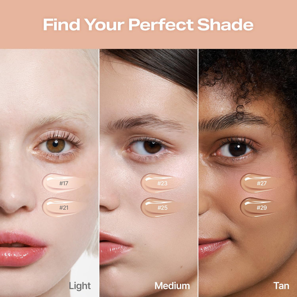 2aN Gleaming Tension Cushion center-face application for even coverage.