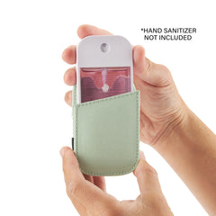 2nd Childhood Touchland holder with clip-on keychain for quick access.