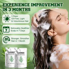 2Pack Rosemary Amino Acid Shampoo bottle-front highlights a clean, pH-balanced formula for all hair types.