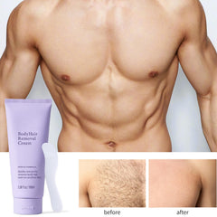 2pcs gentle body hair removal cream close-up cream texture shows rich formula