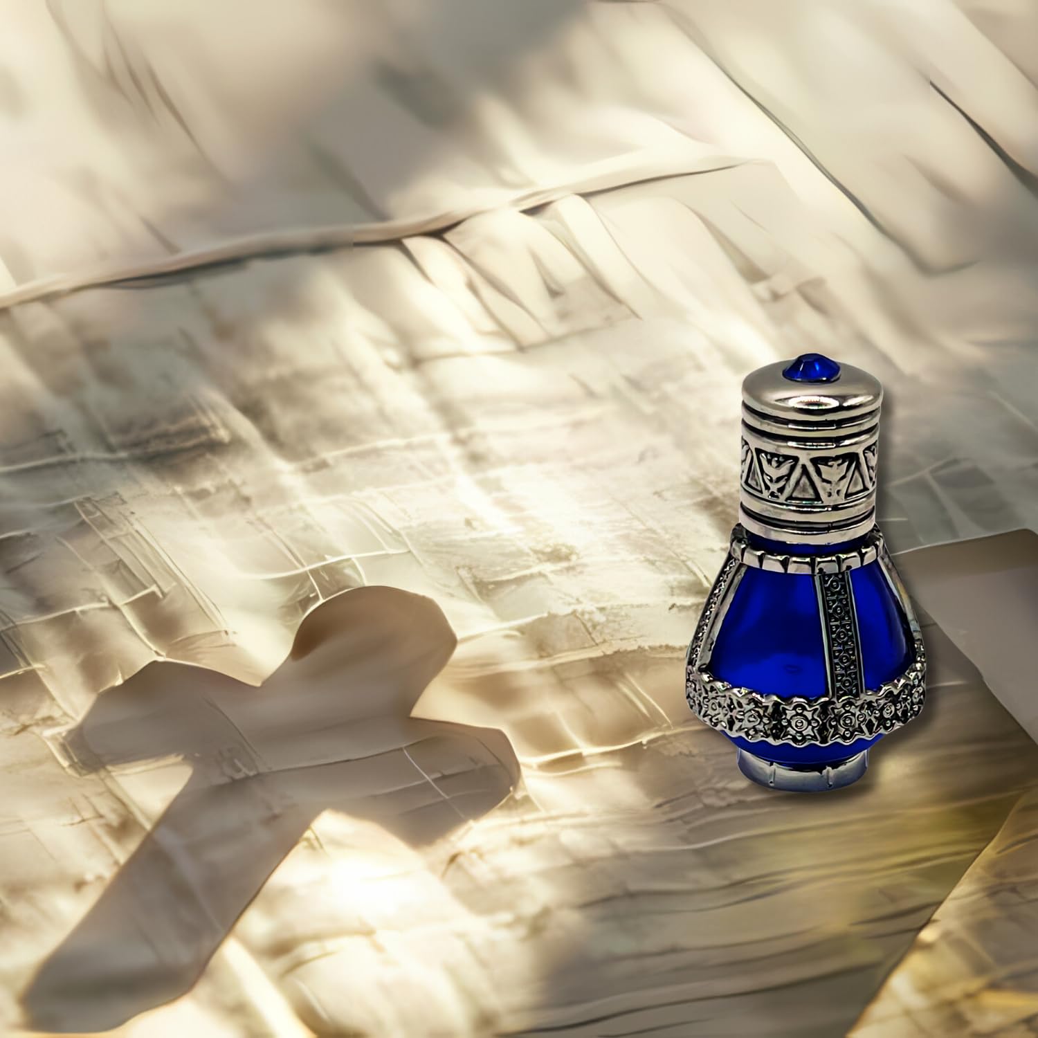 3 ARCHES USA handcrafted oil from Holy Land; supports meaningful spiritual practice