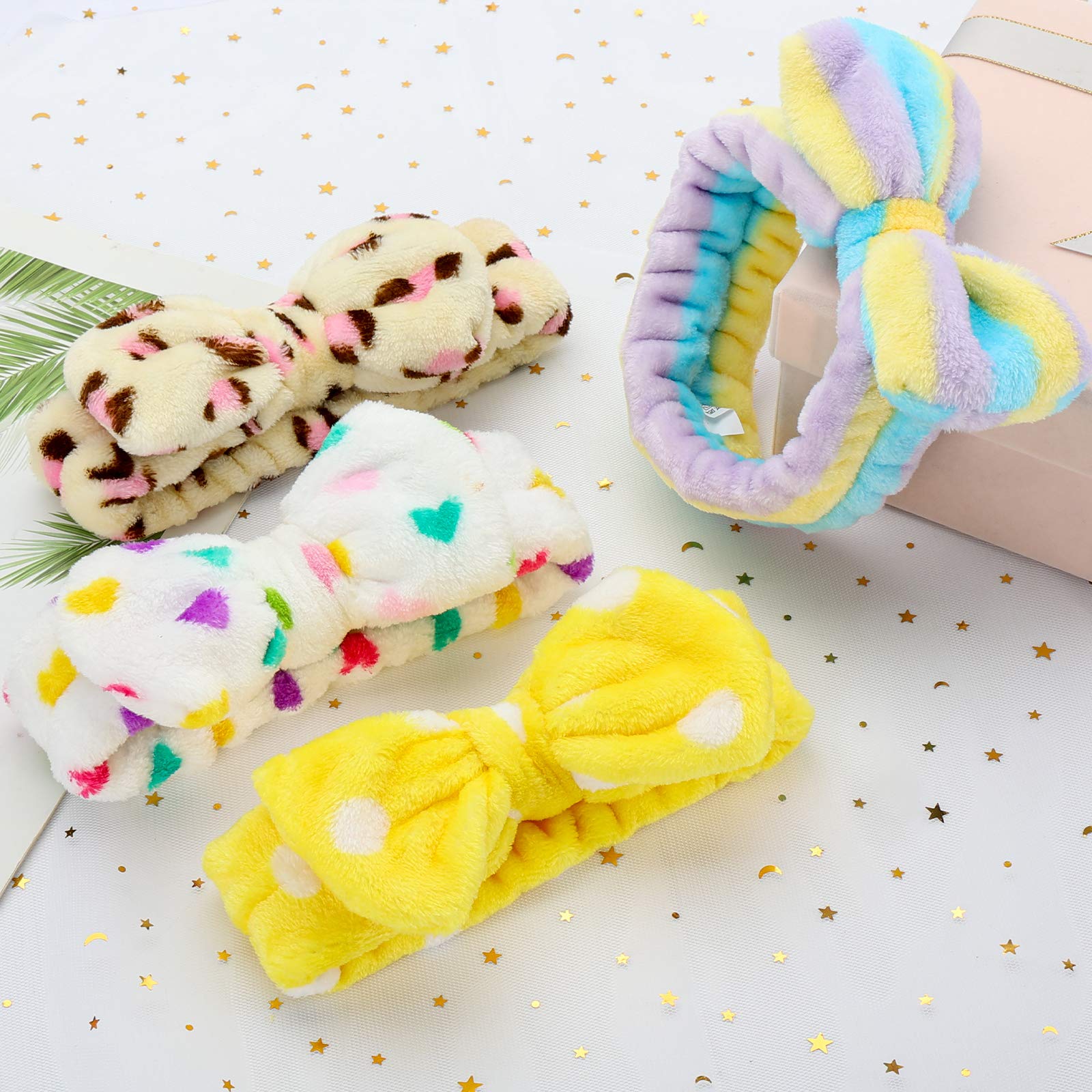 3 otters spa headbands are machine washable for easy care after workouts or showers