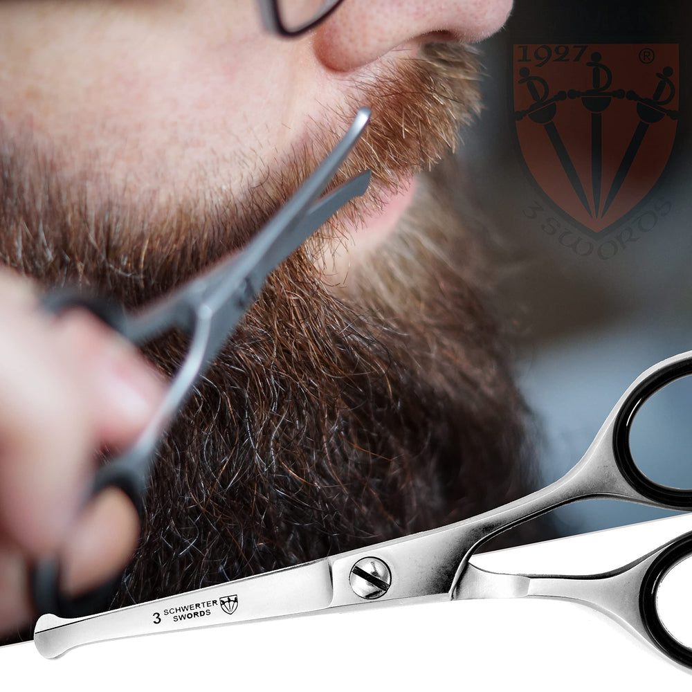 3 Swords Germany nose scissors rounded tip protecting sensitive areas during trimming