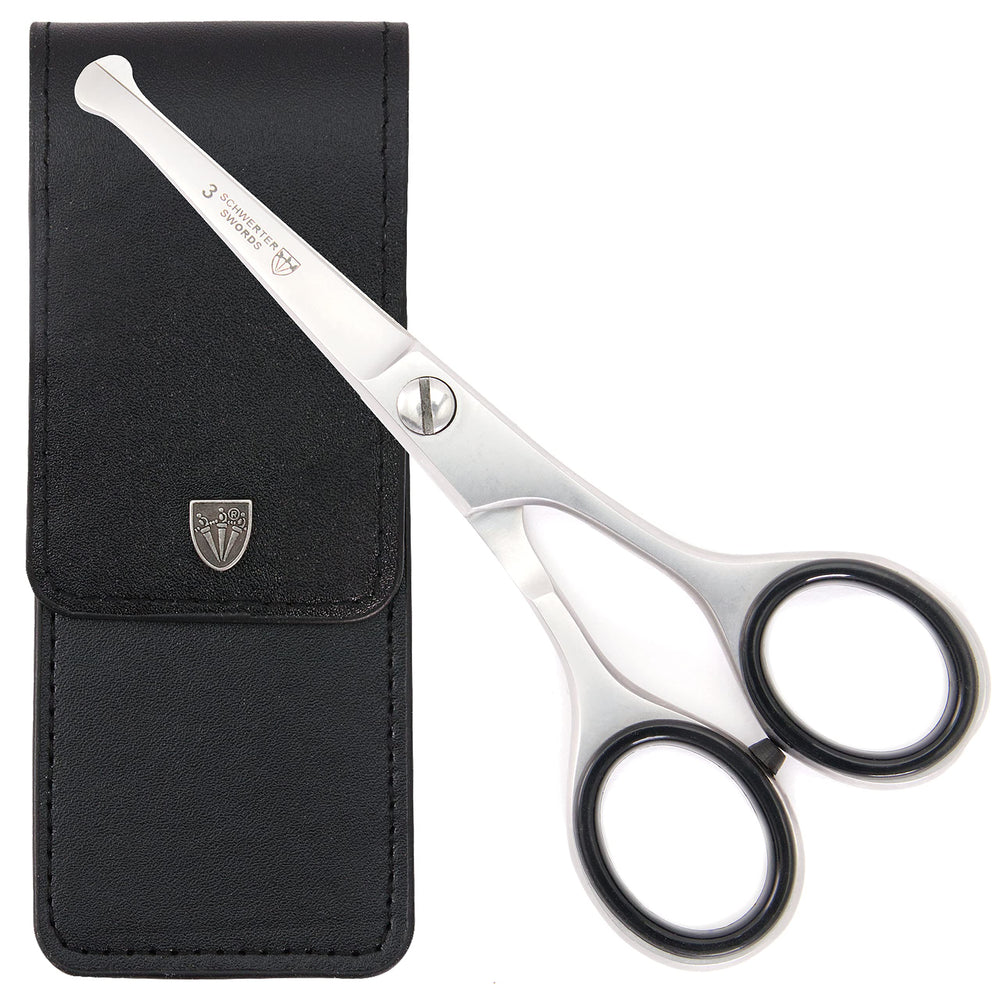 3 Swords Germany nose scissors stainless steel with rounded tip for gentle grooming