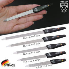 3 Swords Germany sapphire nail files 4-9 inch for detailed edge work
