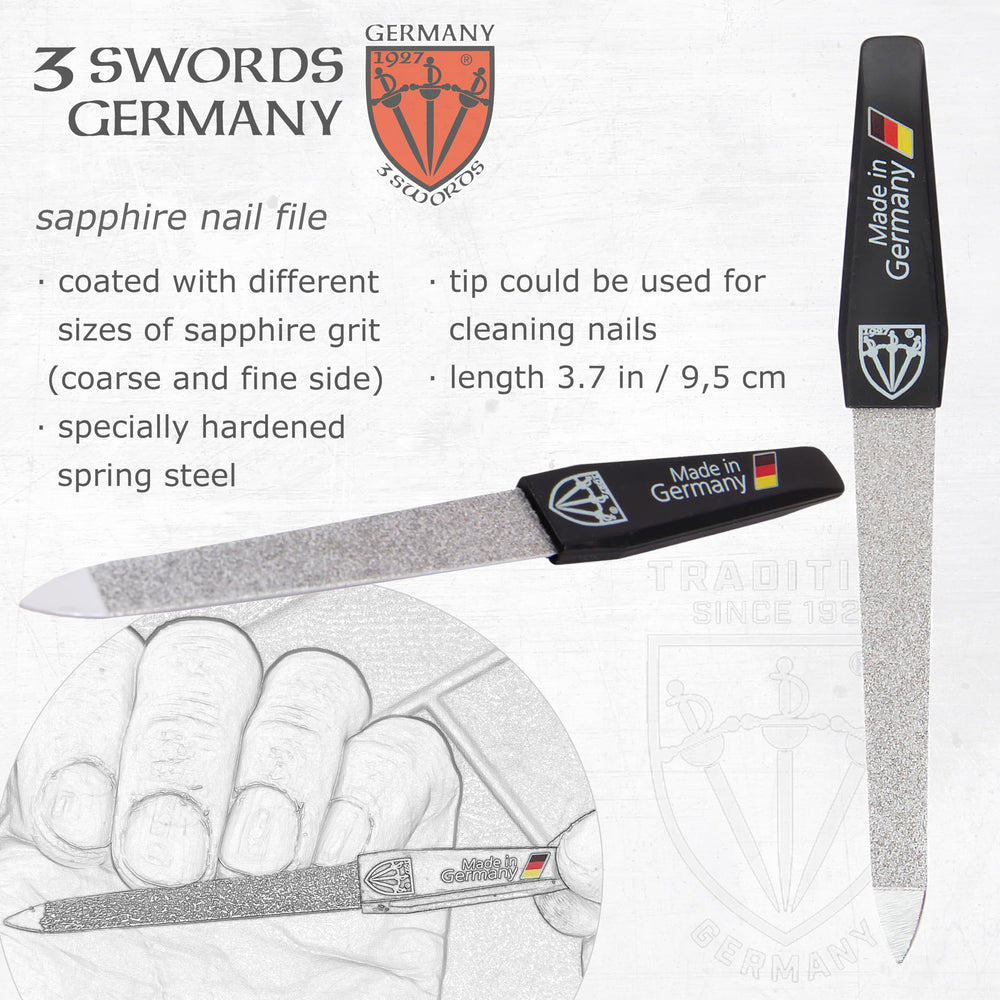 3 Swords Germany toe nail clipper for safe, efficient pedicures at home.