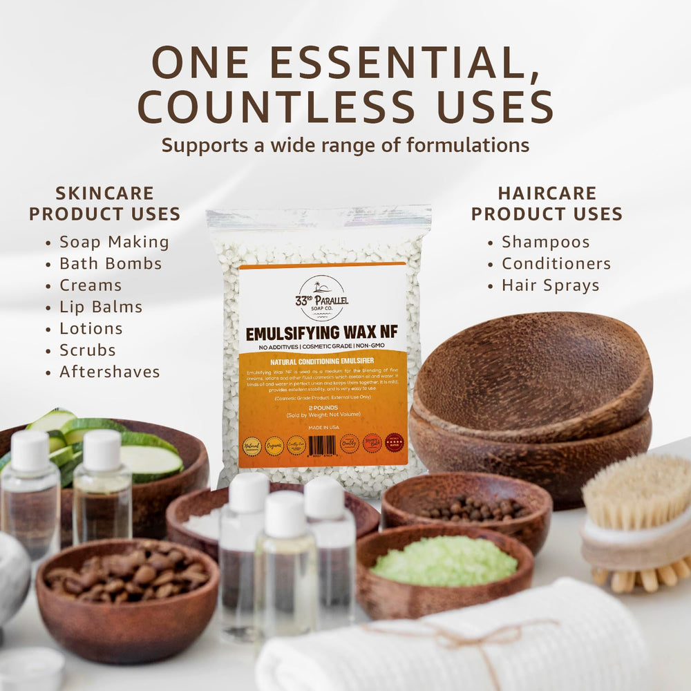 33RD PARALLEL SOAP CO NF pastilles close-up highlights natural plant-derived formula