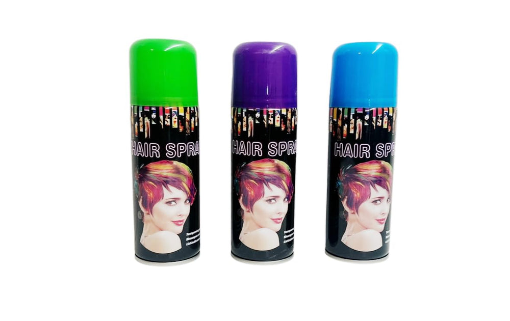 3QUZ temporary hair color spray bulk pack supports group celebrations