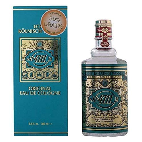 4711 For Men Eau de Cologne Splash flatlay showcases a classic bottle and citrus palette for everyday wear.