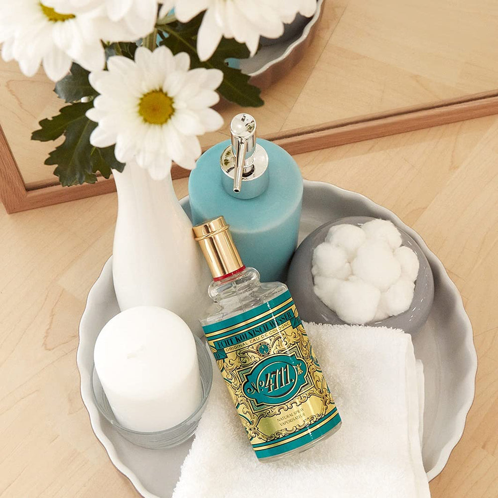 4711 fragrance retail packaging box for gift-ready presentation.