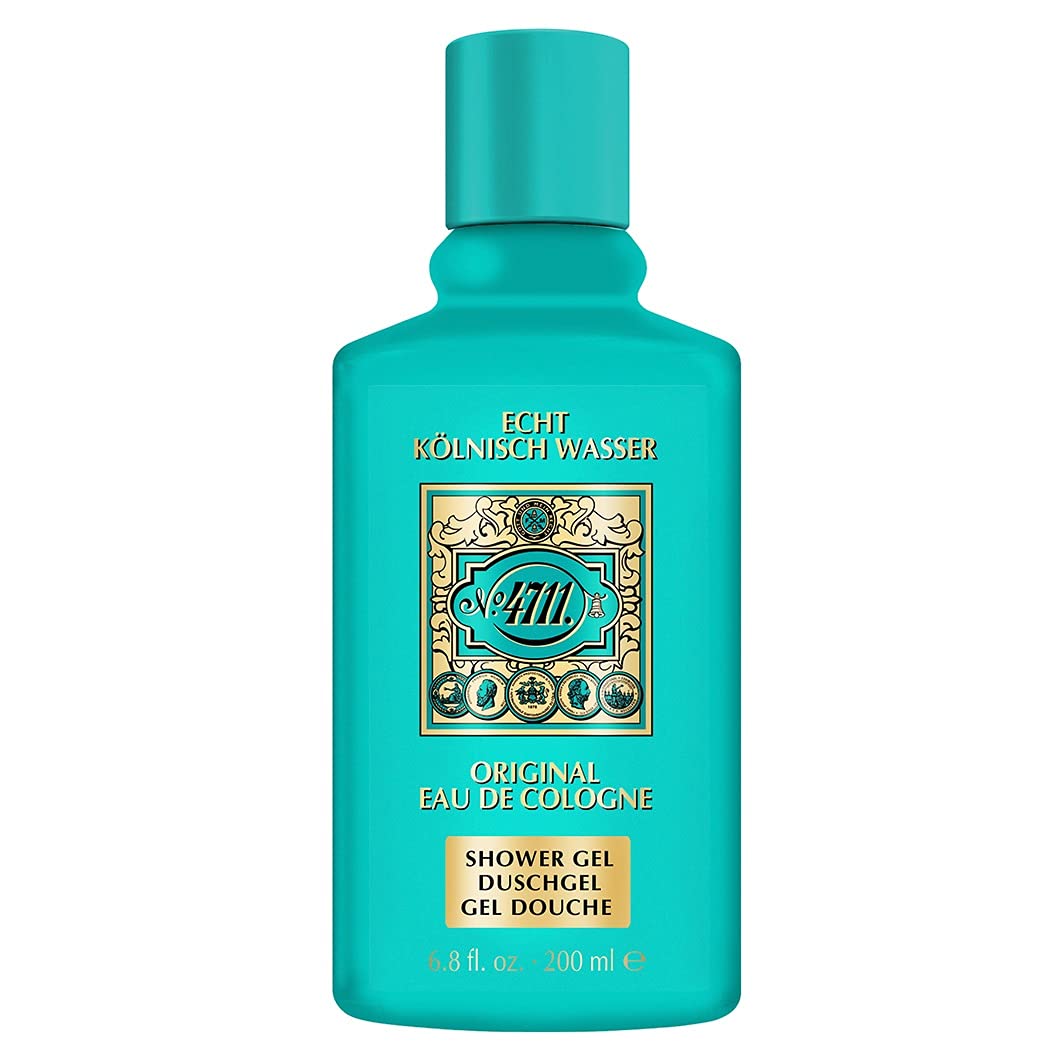 4711 Original body wash bottle closeup showing classic fragrance for daily freshness
