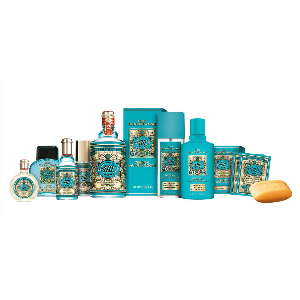 4711 Original body wash rinsing steam evokes spa-like refreshment during shower