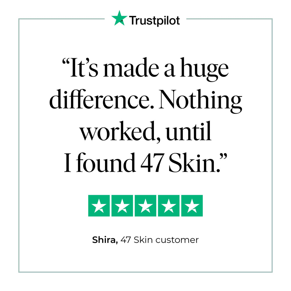 47 Skin aftercare look with improved skin texture