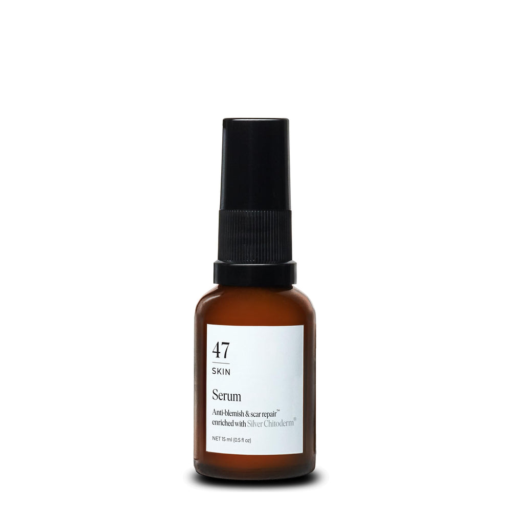 47 Skin hydrating serum bottle for daily moisture and balanced skin