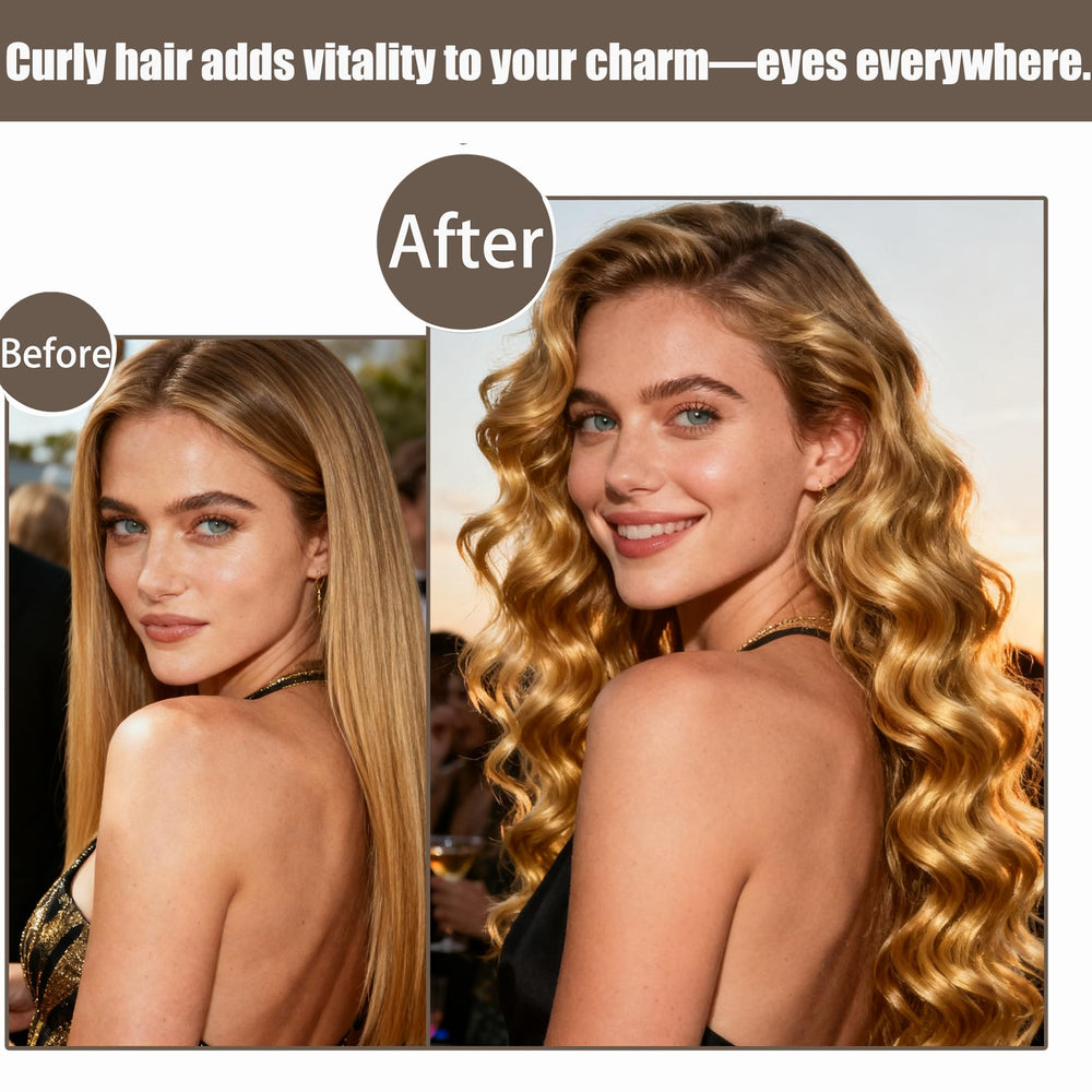 5Pcs heatless hair curler soft velvet wrap demonstrates gentle touch for hair.