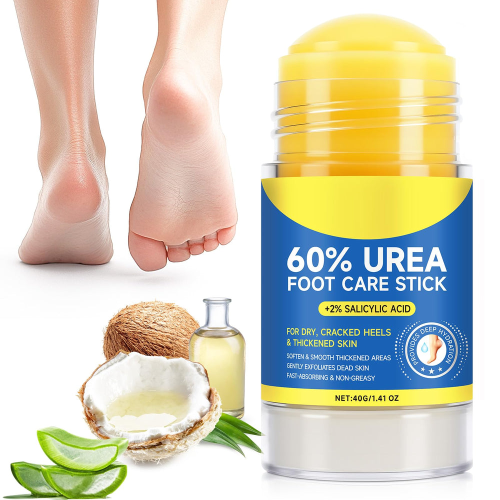 60% urea cream stick heel application for targeted hydration and relief