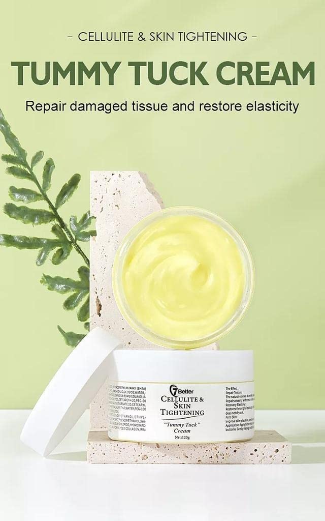 7better Stretch Mark Cream daily care routine demonstrates daily use for smoother-looking skin.