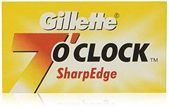 7clock SharpEdge platinum detail highlights durable edge for 200+ shaves.