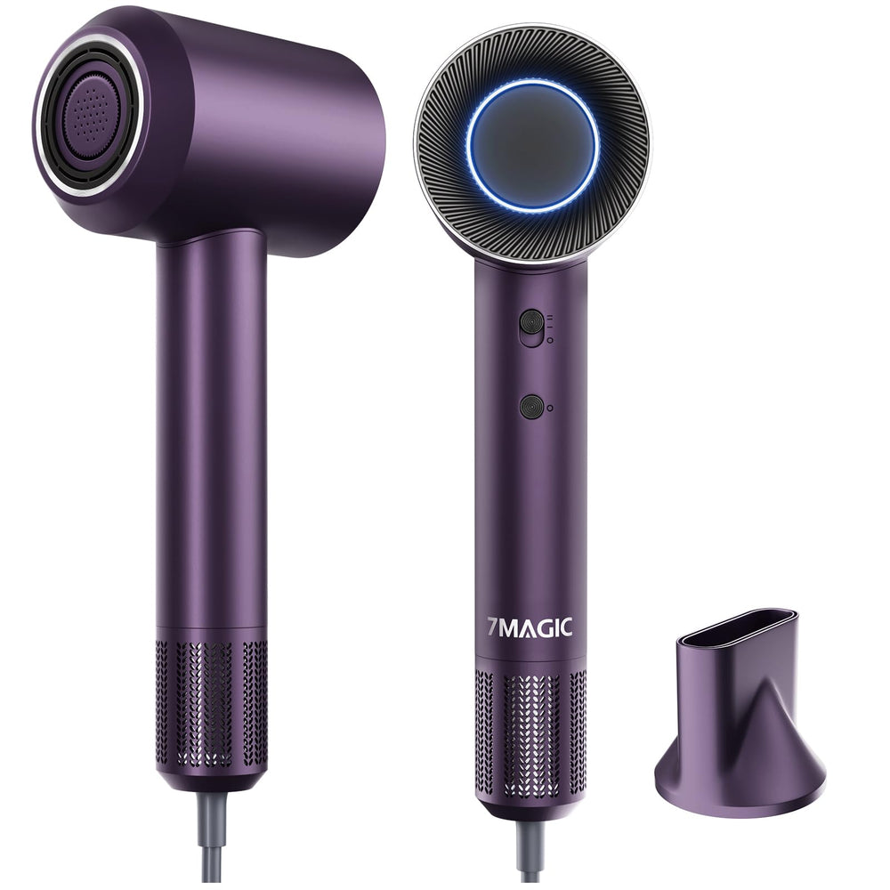 7MAGIC high-speed hair dryer with 110000rpm motor for fast drying at home