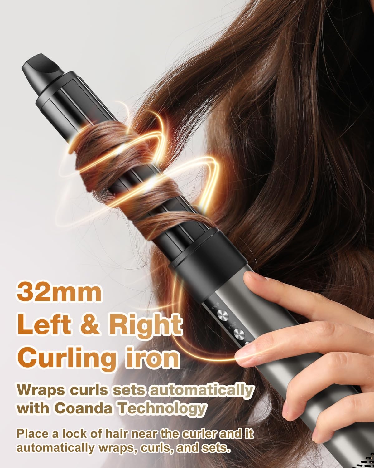 7MAGIC Ionic technology image emphasizes hair-friendly negative ions for shine.