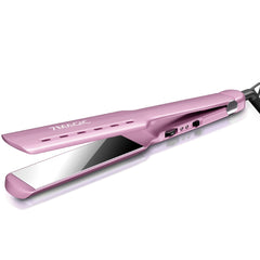 7MAGIC Nano Titanium Hair Straightener plates-closeup for fast smooth straightening