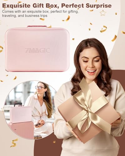 7MAGIC travel case included for on-the-go styling