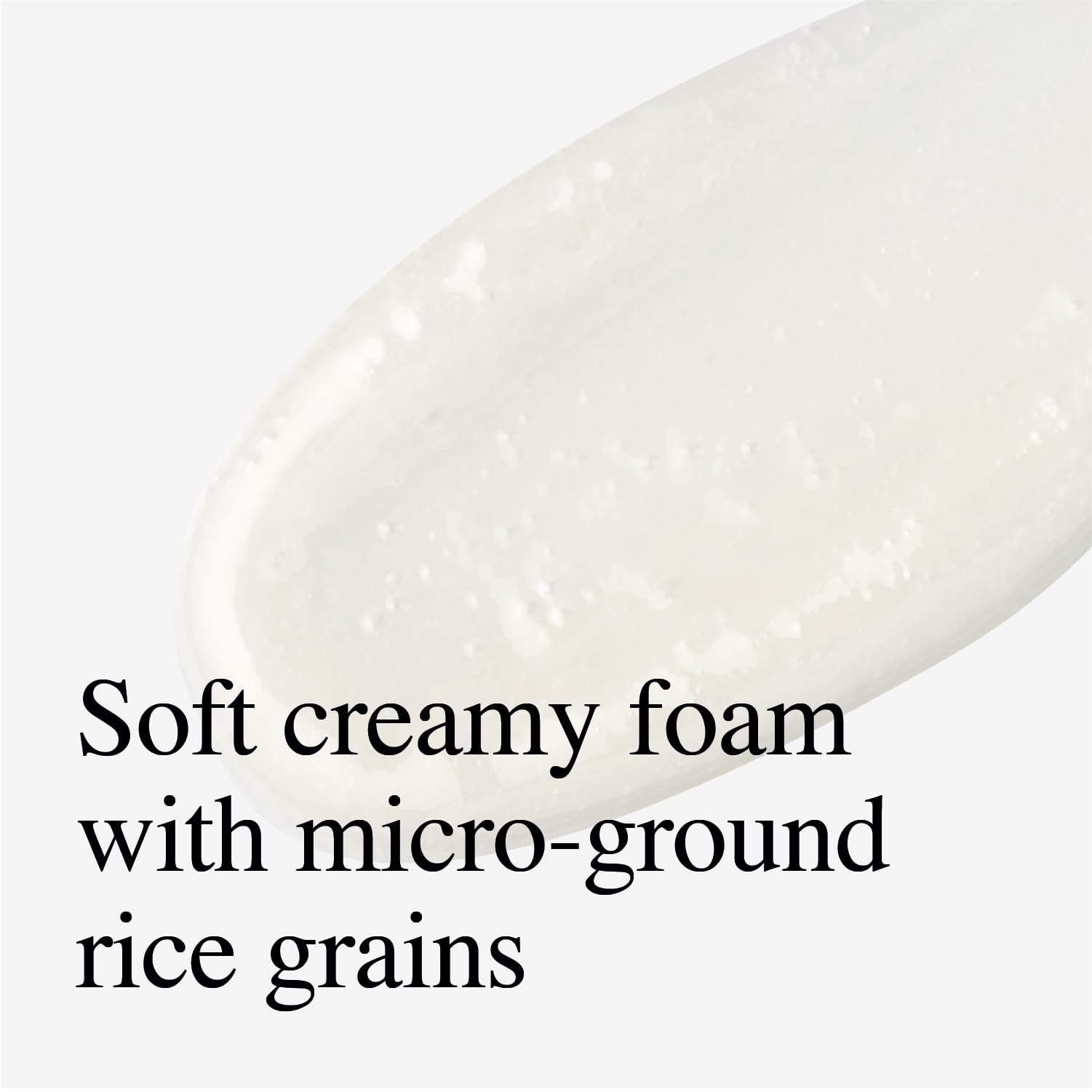 9 Wishes Rice Foaming Cleanser product shot showing skin-friendly formula for all skin types.