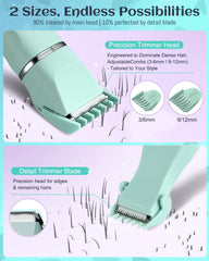 AREYZIN length guide combs enable customizable shaving lengths