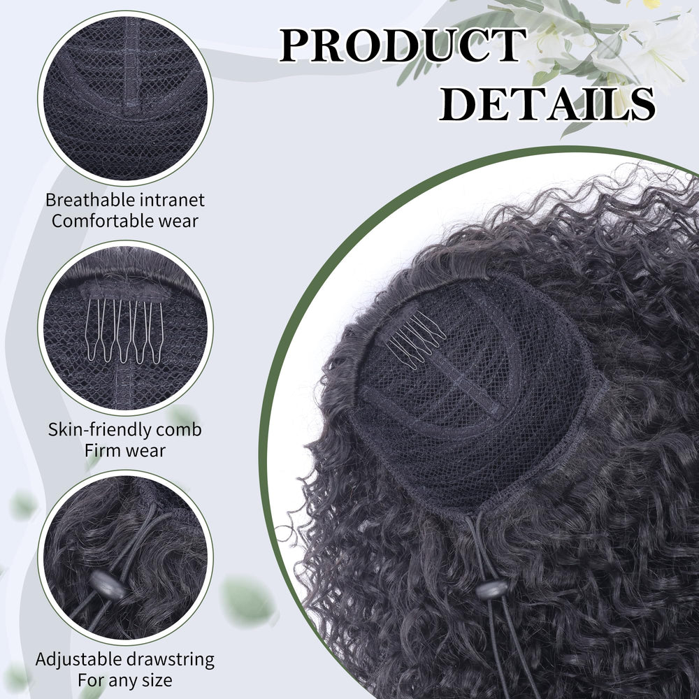 Alebery lightweight ponytail extension designed for all-day comfort