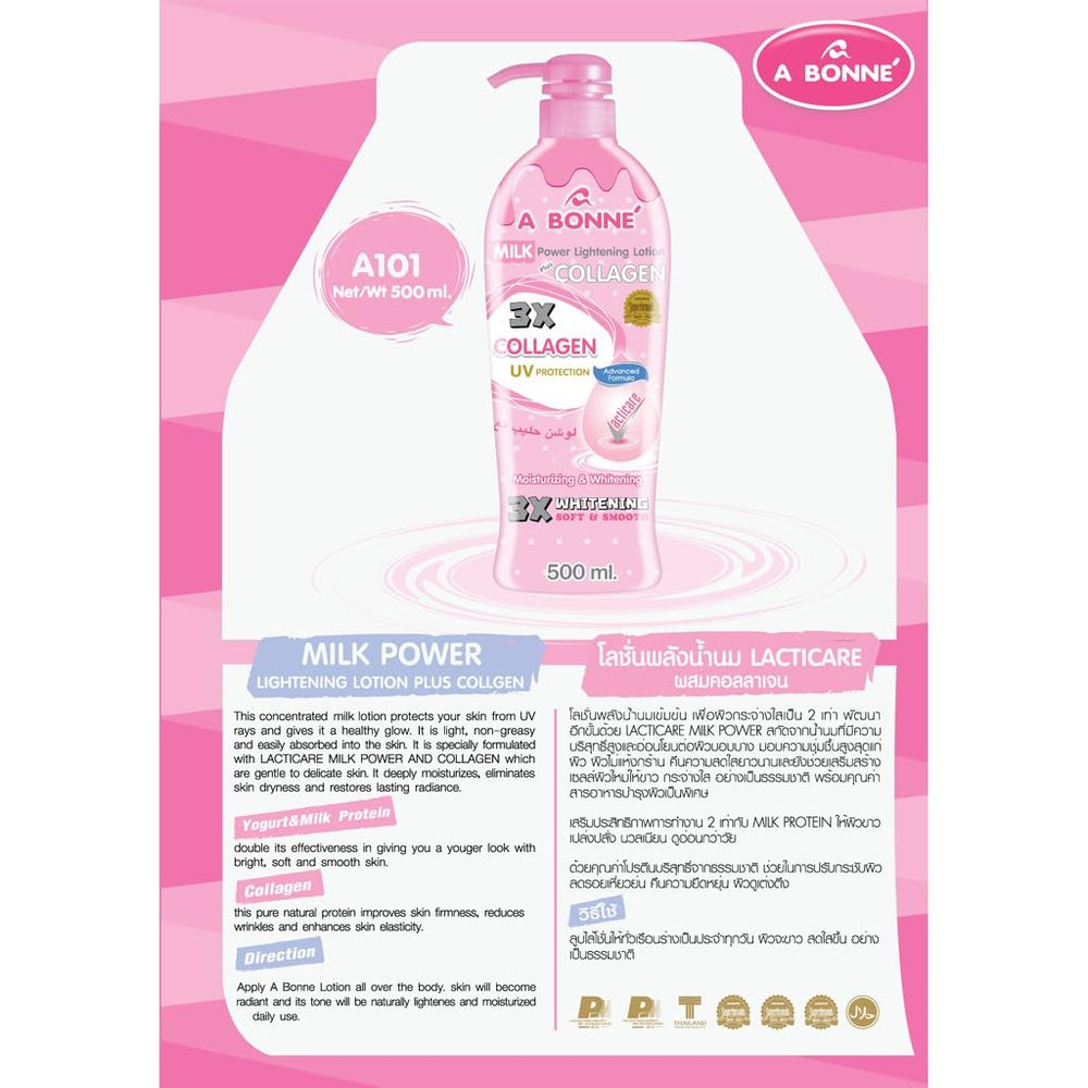 A Bonné body lotion on dresser suggests daily skincare ritual.