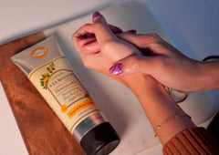 A LA MAISON Honeysuckle lotion two-pack packaging reflects value and quality