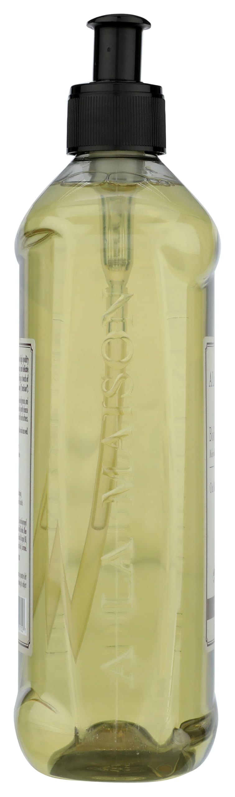 A LA MAISON Oat Milk Body Wash lather, creamy texture for bath-time comfort.