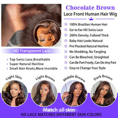 A8 chocolate brown wig cap-construction glueless 3D dome cap for comfortable all-day wear.