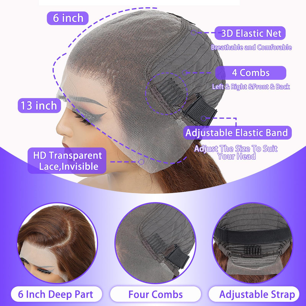 A8 pre-plucked hairline wig ready-to-wear design for a natural edge.