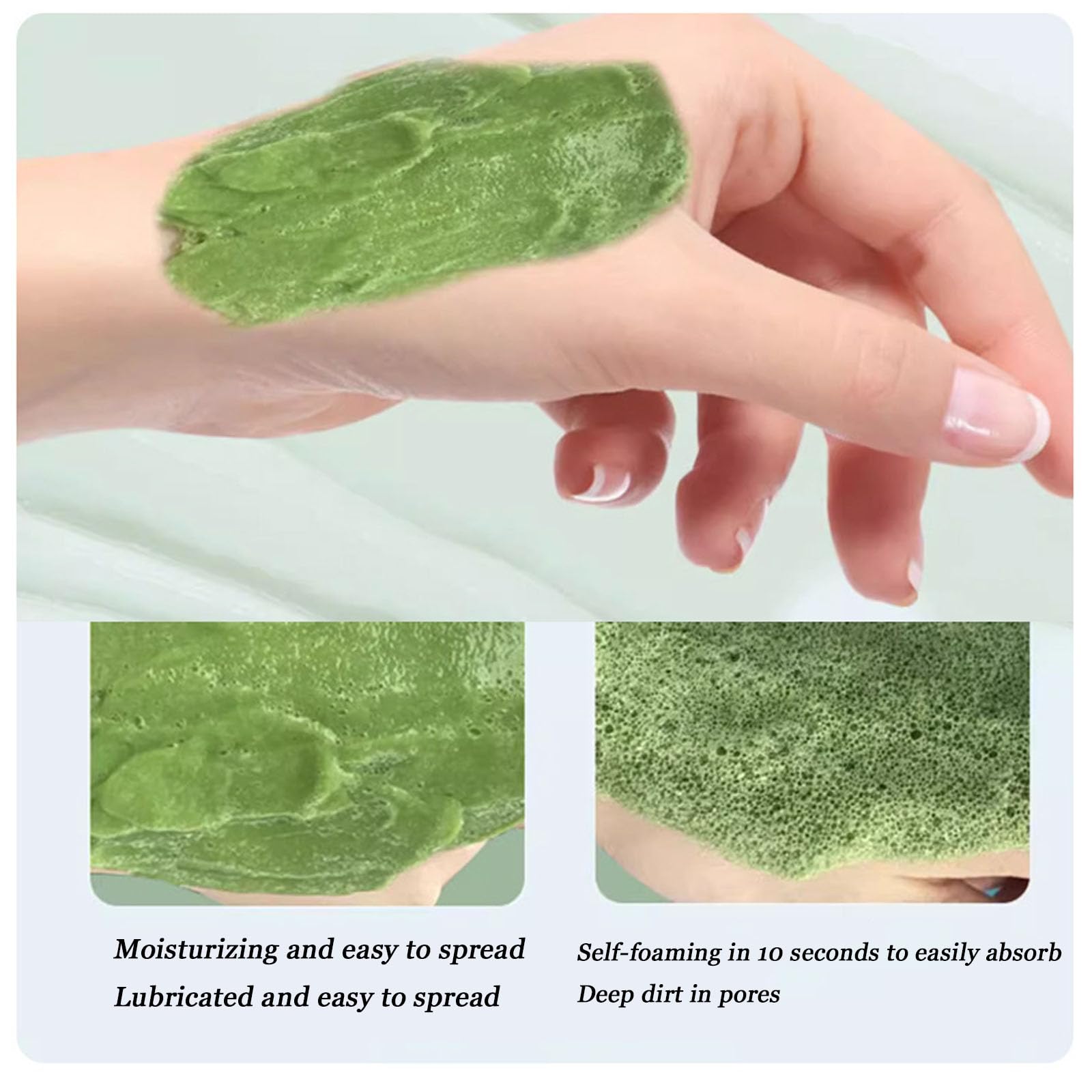 Aacnre Centella bubble mask portable packaging for on-the-go care