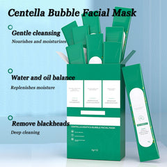 Aacnre Centella foam facial mask with foaming action for hydration