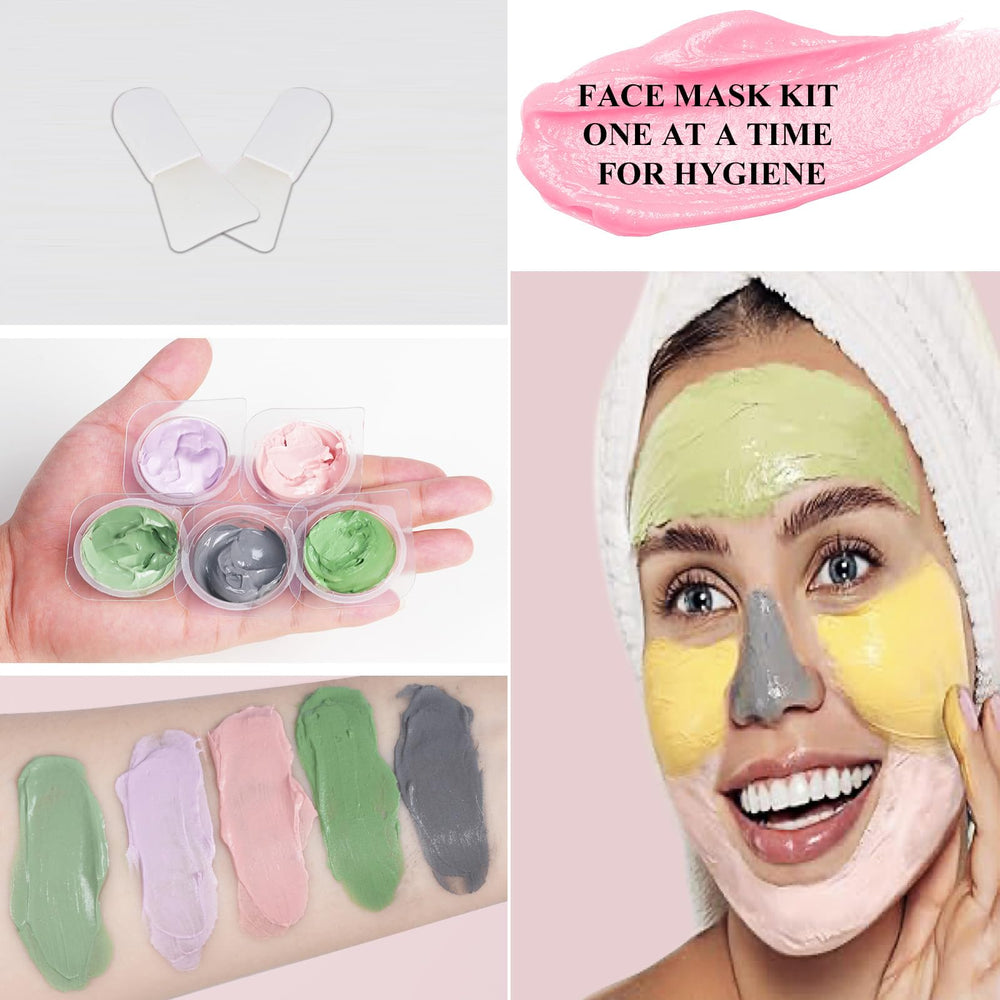 Aaenouicfs turmeric green tea mud mask brightening and soothing