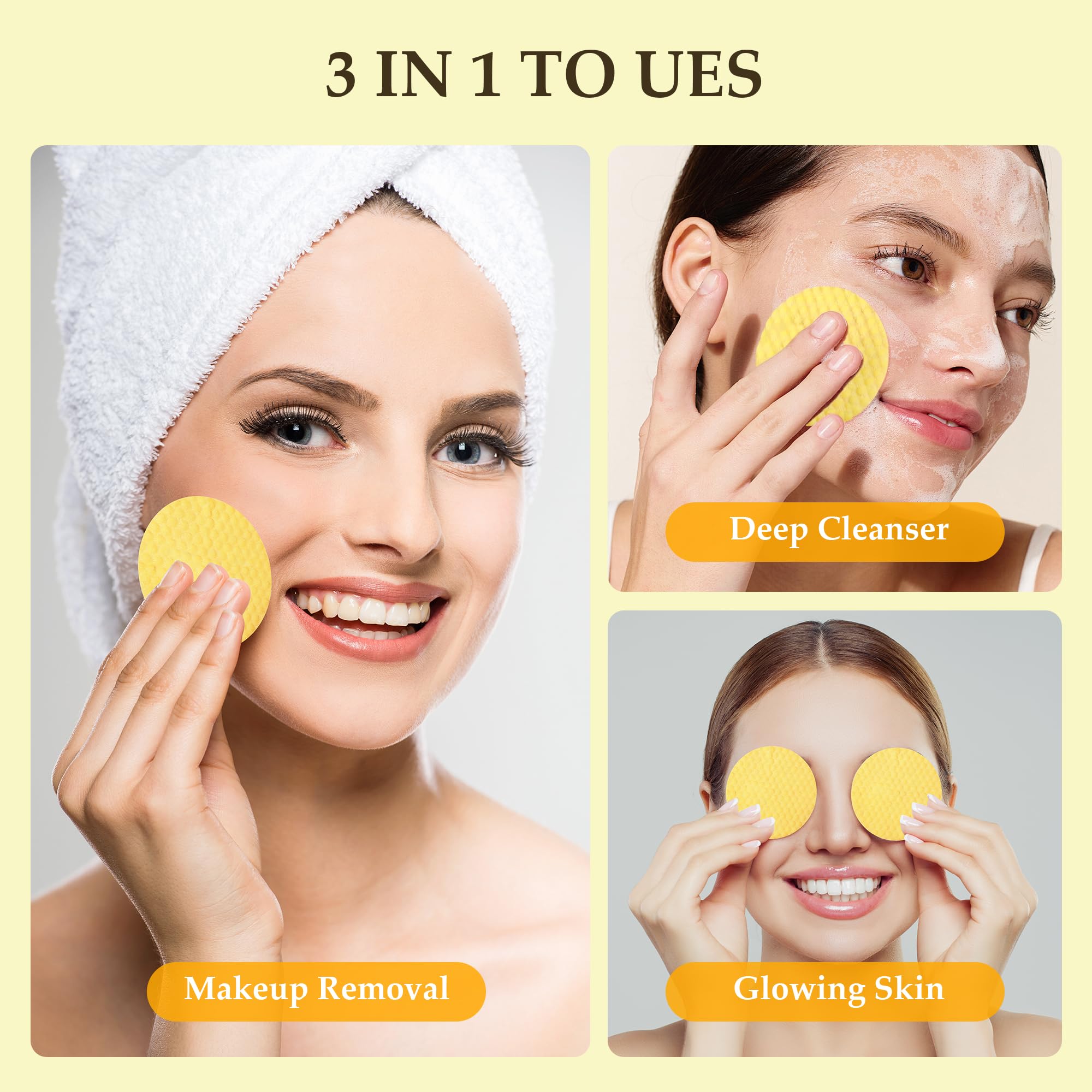AAGJ Turmeric Kojic Acid Pads deep pore cleansing while maintaining moisture.
