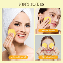 AAGJ Turmeric Kojic Acid Pads deep pore cleansing while maintaining moisture.