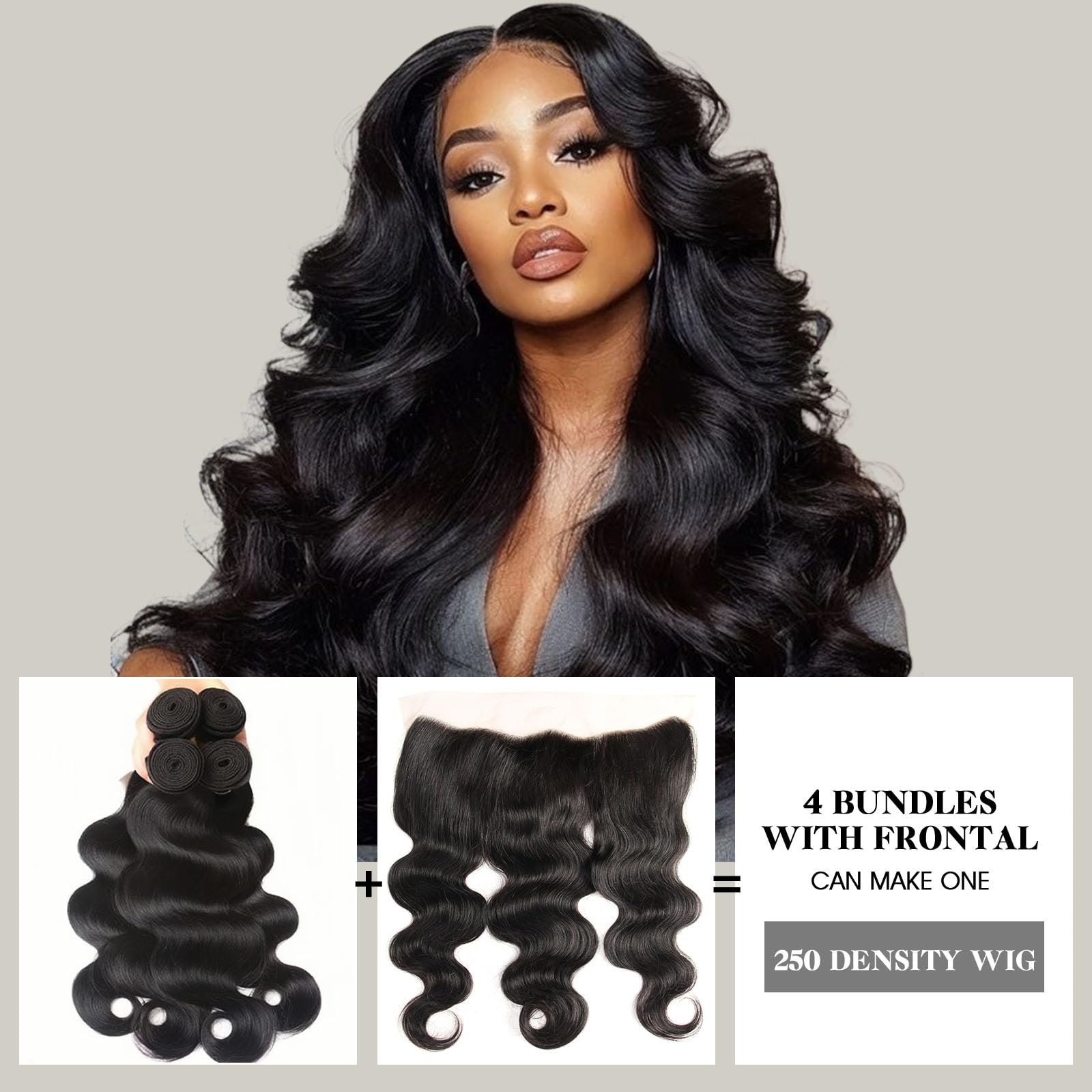 aallinine 22-inch bundles with soft, silky texture for long waves