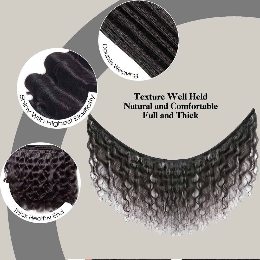 aallinine natural black color bundles ready for coloring or styling