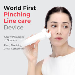 Aalok Ultra Olla at-home RF LED therapy session demonstrates gentle warmth and light for smoother skin