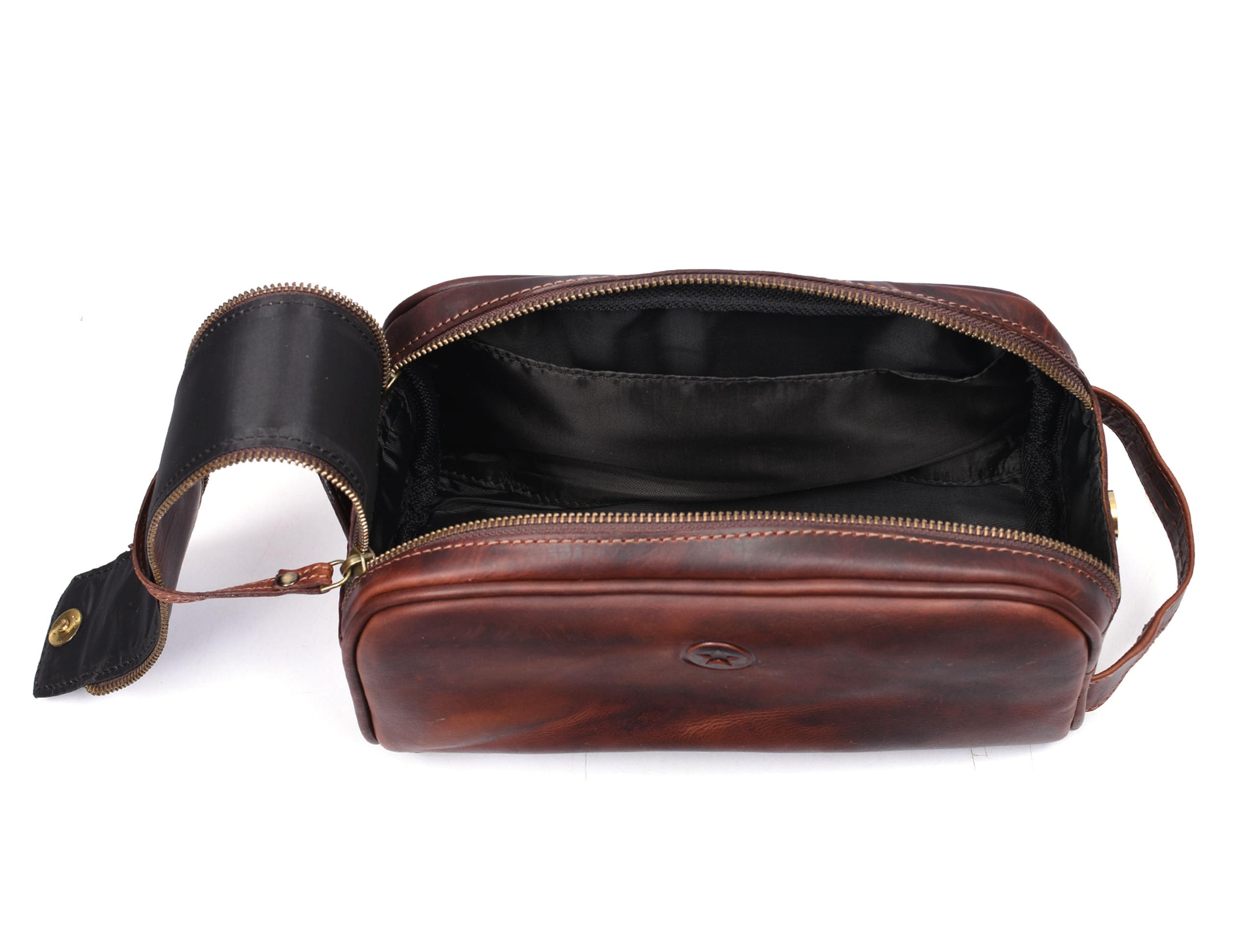 AARON LEATHER GOODS VENDIMIA ESTILO handcrafted craftsmanship signals quality and longevity