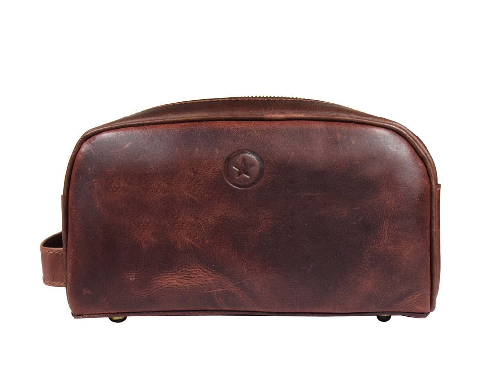Aaron Leather Goods Vendimia Estilo dimensions support compact yet roomy storage.