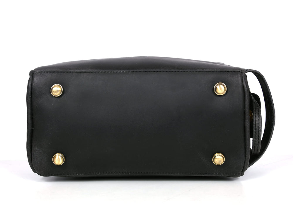 Exterior zip pocket offers quick access to essentials while traveling