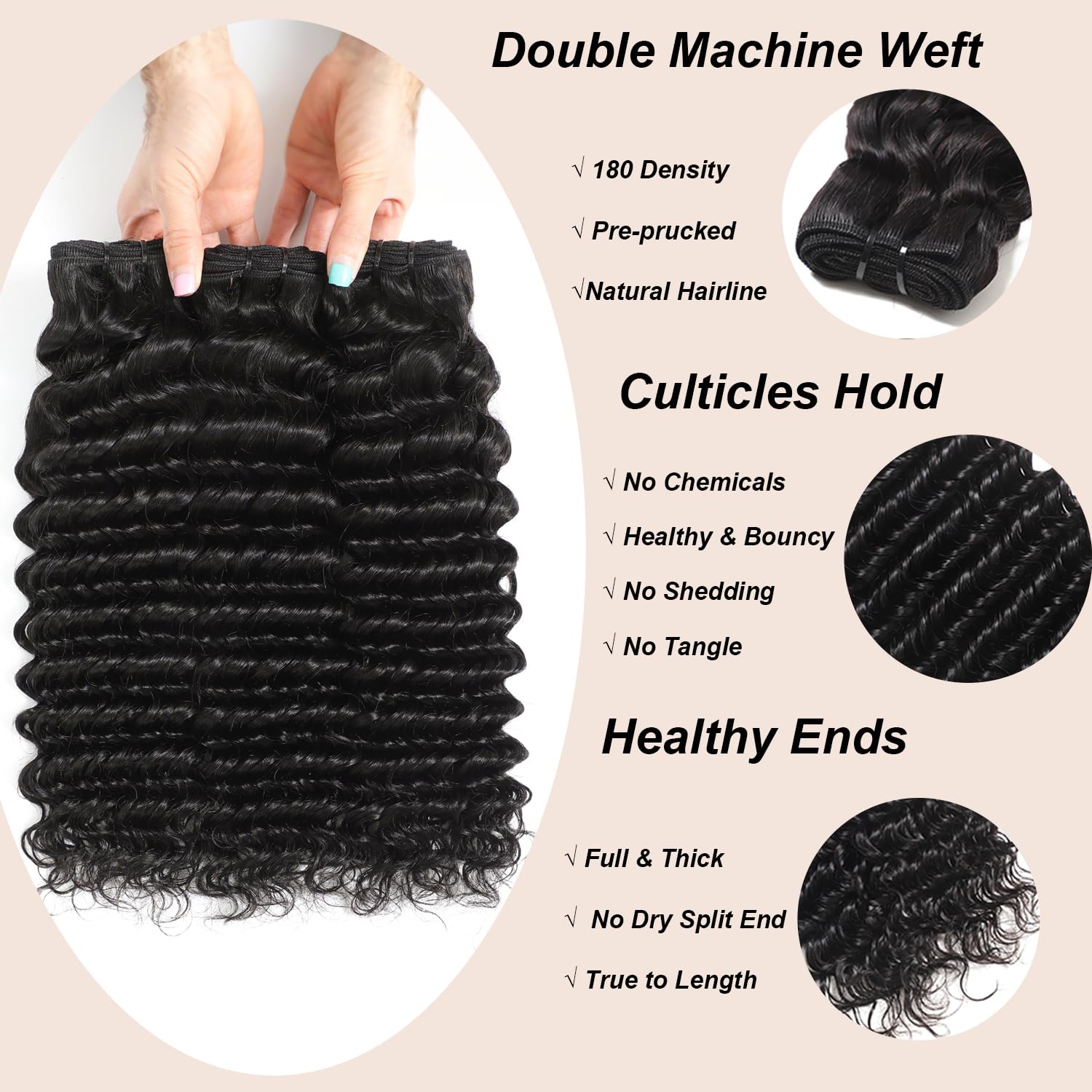 AARRXX water wave bundle delivering defined curls and bounce.